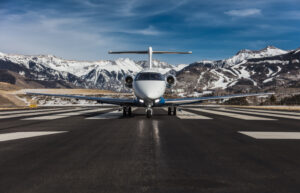 PlaneSense PC-24 Takes off from Telluride Colorado