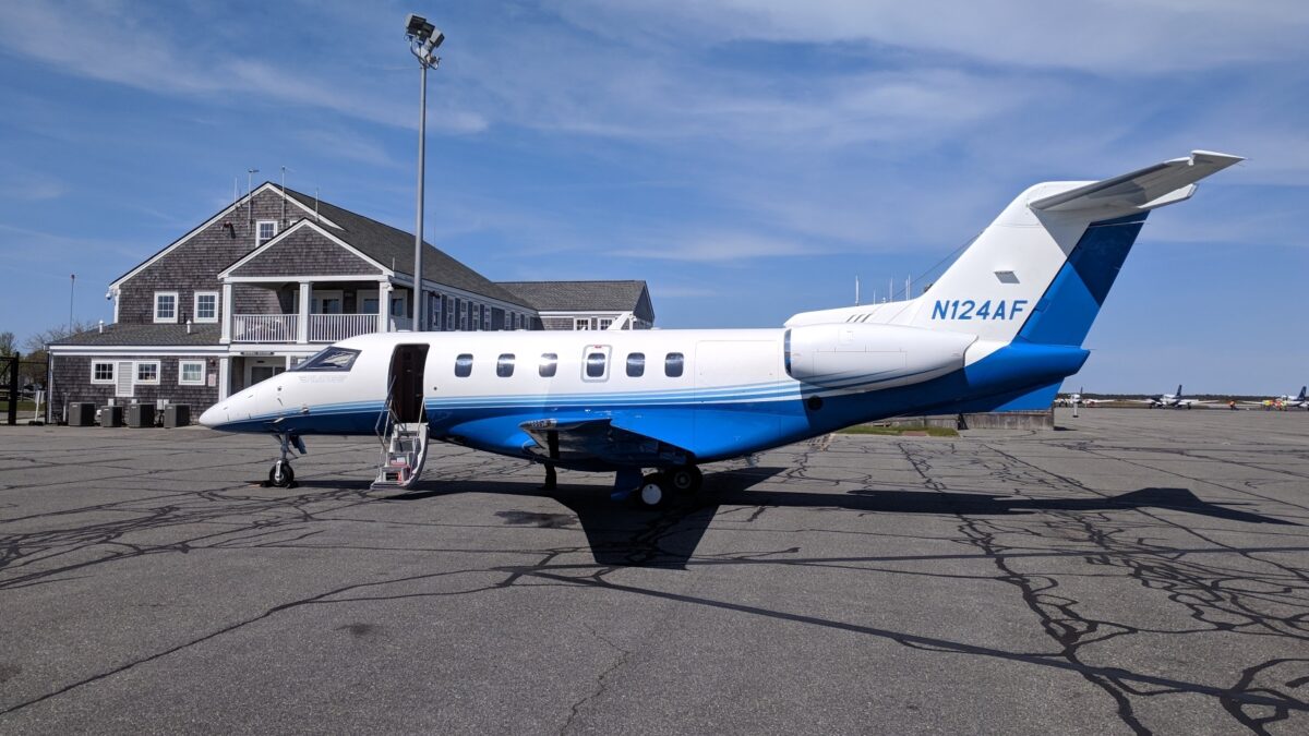 Pilatus PC-24 Flies into Nantucket Daily